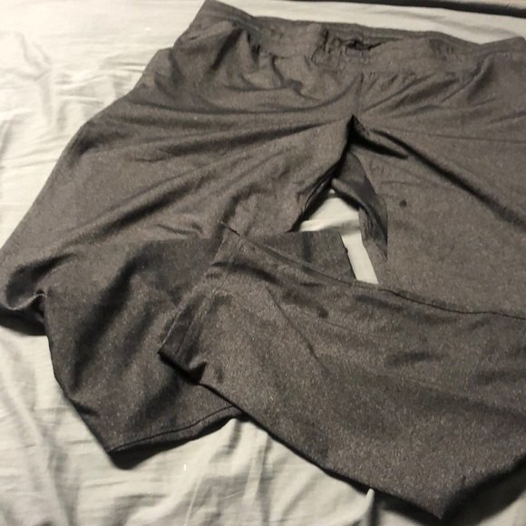 All In Motion Mens Drawstring Waist Ankle Zip Lightweight Sweatpants Gray XLarge - Picture 1 of 7
